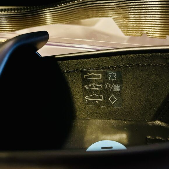 Dr Martens Adrian Snaffle Black Smooth Leather Loafers M 6 W 7 Kiltie Gold Bit - Picture 9 of 10